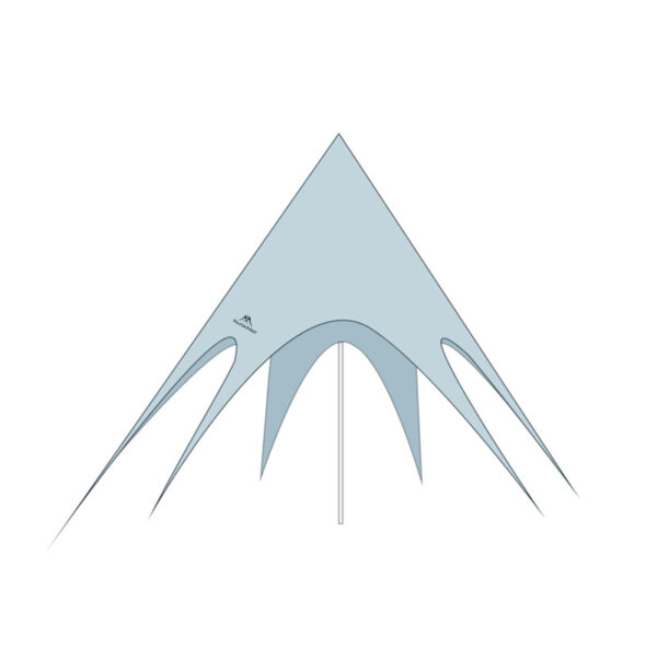 سایه بان ستاره ای کمپینگ Mountainhiker مدل Swallowtail Canopy (5)
