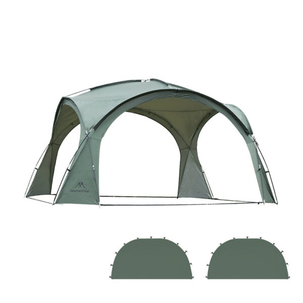 سایه بان گنبدی کمپینگ Mountainhiker مدل Dome Canopy به همراه پک دو عددی دیواره