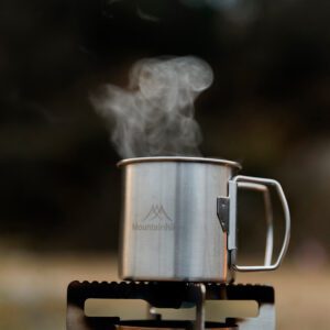 لیوان سفری استیل Mountainhiker مدل Folding Mug