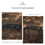 میز فلزی تاشو کمپینگ Mountainhiker مدل Lifting Bag Table