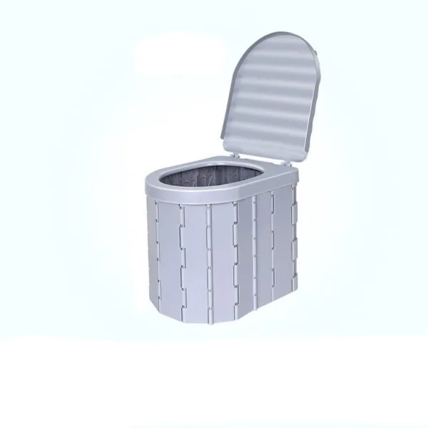 توالت سفری تاشو مدل Folding Toilet