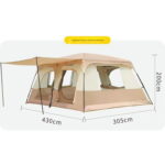 TOBY'S ZK0342 10-PERSONS CAMPING TENT (2)