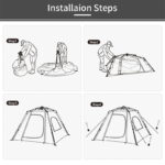 ZK0587 4 TO 5 PERSONS AUTOMATIC TENT (2)