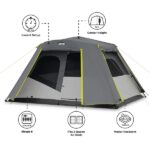 چادر اتوماتیک 6 نفره Core Instant Cabin with Full Rainfly (7)