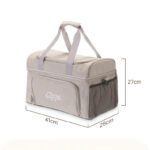 30L LARGE CAPACITY PICNIC BAG PORTABLE THERMAL INSULATION BAG ICE BAG LUNCH BOX BAG WATERPROOF CAMPING BACKPACK OUTDOOR