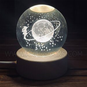 CRYSTAL BALL WITH LIGHTS GIRL AND EARTH MODEL (2)