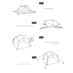 MOUNTAINHIKER SZK901 CAMPING QUICK-OPENING DOME CANOPY (4)