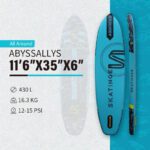 پدل بورد بادی اسکاتینگر مدل Abyssallys 11'6"