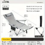 TANLOOK OUTDOOR FOLDING LOUNGE CHAIR HW-8013