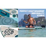 HIWAVE FOREST SERIES 11' EXTRA WIDE STAND UP PADDLE BOARD (4)