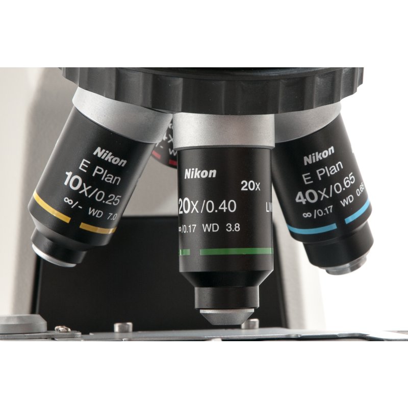 NIKON ECLIPSE E200 BINOCULAR BIOLOGICAL MICROSCOPE (4)