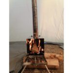 بخاری هیزمی بوشکرفتی استیل زیبو مدل Wood Heater