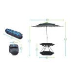   SHFT FOLDING TRAVEL TABLE WITH CANOPY