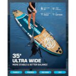 SPORIT NEVERLAND 11' 6" EXTRA WIDE STAND UP PADDLE BOARD