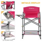 KINGCAMP KC2023 EXTRA TALL BAR HEIGHT DIRECTOR CHAIR (1)