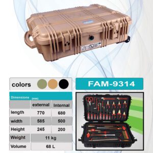 باکس پلیمری آفرود کینگ هاردکیس مدل FAM 680