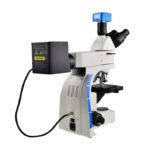 PROFESSIONAL OPTICAL METALLURGICAL MICROSCOPE UM203i with 12V 50W LIGHT SOURCE (3)