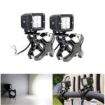 BLACK WHALES 2 to 3 INCHES OFFROAD LIGHTS TUBE CLAMP MOUNT (1)