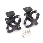 BLACK WHALES 2 to 3 INCHES OFFROAD LIGHTS TUBE CLAMP MOUNT (4)