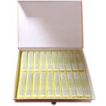 BRESSER PREPARED SLIDES SET 100PCS, WITH CASE