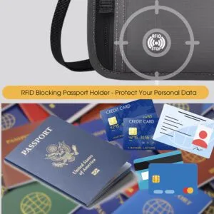 کیف پاسپورتی گردنی مدل A05