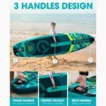 CETANA HUNTERGLIDE GREEN PADDLE BOARD (1)