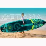 CETANA HUNTERGLIDE GREEN PADDLE BOARD (2)