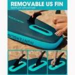 CETANA HUNTERGLIDE GREEN PADDLE BOARD (3)