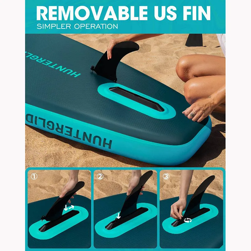 CETANA HUNTERGLIDE GREEN PADDLE BOARD (3)
