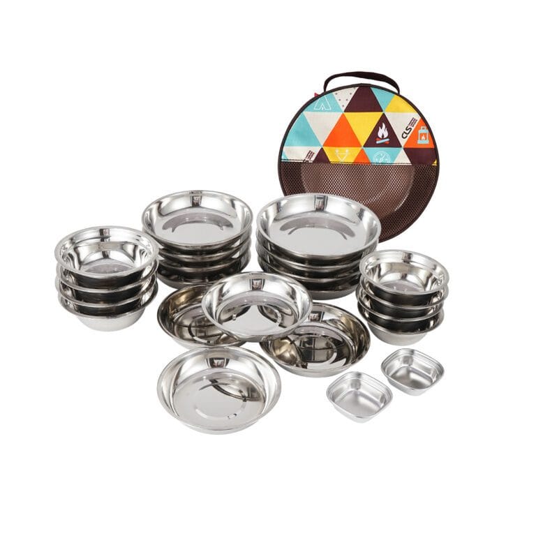 ست ظروف کمپینگ 22 تکه CLS مدل 22P Tableware Family Pack