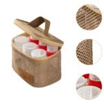 CLS 6-PIECE CAMPING SPICE SET WITH MESH CARRYING CASE