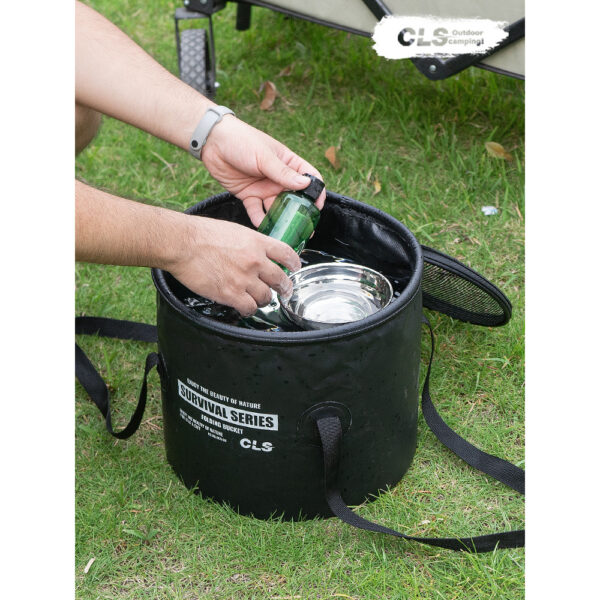 سطل کمپینگ تاشوی چندمنظوره CLS مدل 22 لیتری
