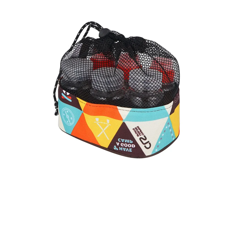 ست ادویه کمپینگ CLS مدل 6 تکه با کیف نیمه مش