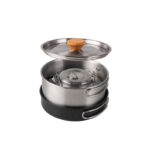 CLS OUTDOOR STAINLESS STEEL POT SET CAMPING