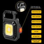 COB RECHARGEABLE KEYCHAIN LIGHT W5130 WITH TRIPOD