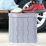 توالت سفری تاشو مدل Folding Toilet همراه با پد