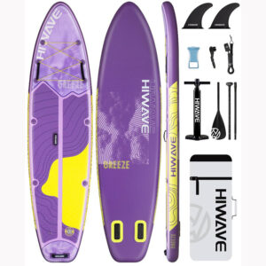 HIWAVE BREEZE PURPLE PADDLE BOARD (3)