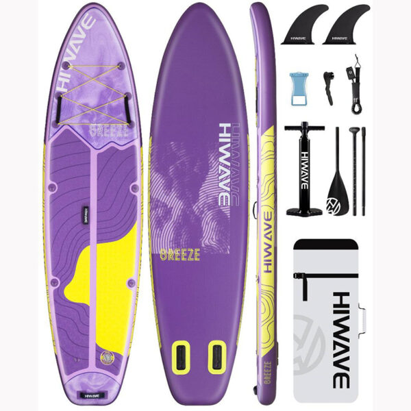 HIWAVE BREEZE PURPLE PADDLE BOARD (3)