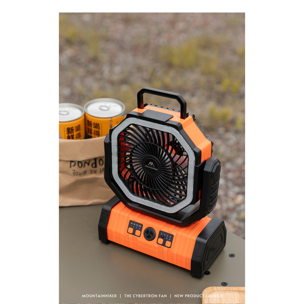 پنکه شارژی Mountainhiker مدل Cybertron Fan v2