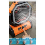 پنکه شارژی Mountainhiker مدل Cybertron Fan v2