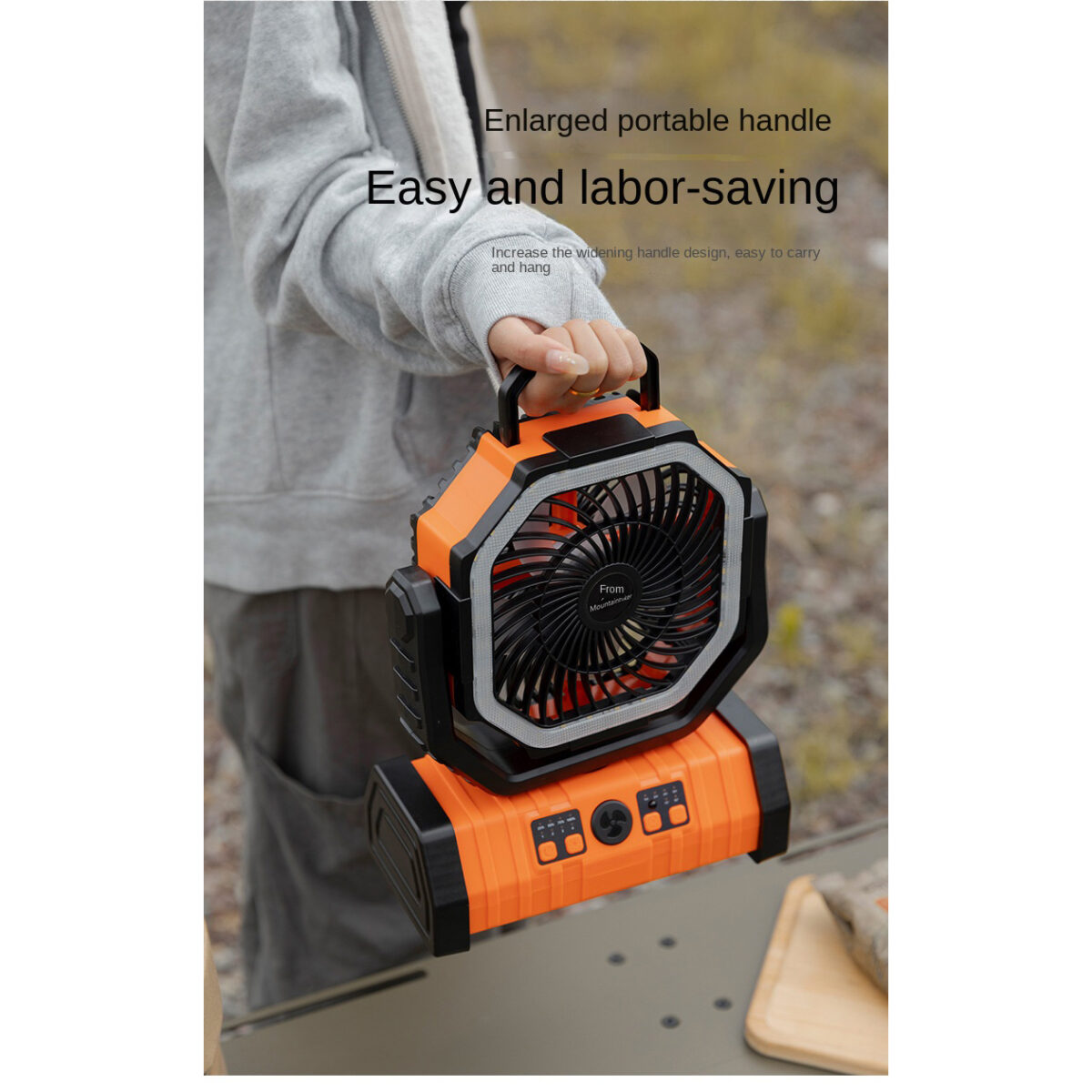 پنکه شارژی Mountainhiker مدل Cybertron Fan v2
