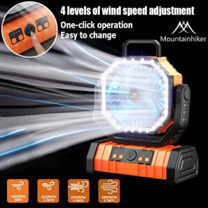 پنکه شارژی Mountainhiker مدل Cybertron Fan v2