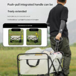 چرخ دستی کمپینگ تاشو Mountainhiker مدل Folding