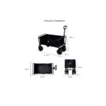 چرخ دستی کمپینگ تاشو Mountainhiker مدل Folding