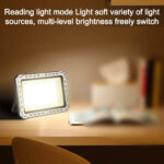 پروژکتور شارژی به همراه پنل RGB مدل W8135 - Image 2