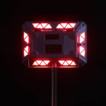 پروژکتور شارژی به همراه پنل RGB مدل W8135 - Image 11