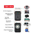 پاور استیشن چندکاره توبیز مدل TBS-60A با اینورتر 300 ولت