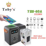 پاور استیشن چندکاره توبیز مدل TBS-60A با اینورتر 300 ولت