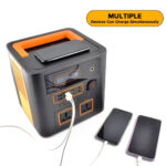 پاور استیشن چندکاره توبیز مدل TBS-150A با ظرفیت 150000 میلی آمپر ساعت