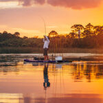 E-SUP FISHING BOARD REFRESHING INFLATABLE PADDLE BOARD